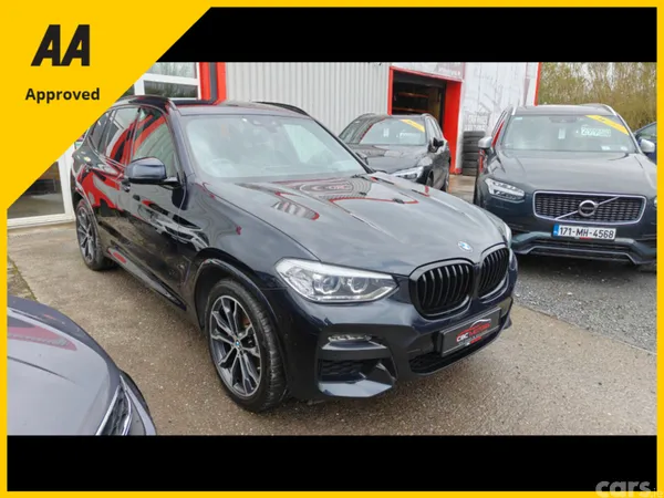 BMW X3 SUV, Petrol Plug-in Hybrid, 2021, Black