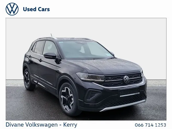 Volkswagen T-Cross Hatchback, Petrol, 2027, Black