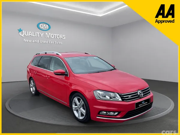 Volkswagen Passat Estate, Petrol, 2015, Red
