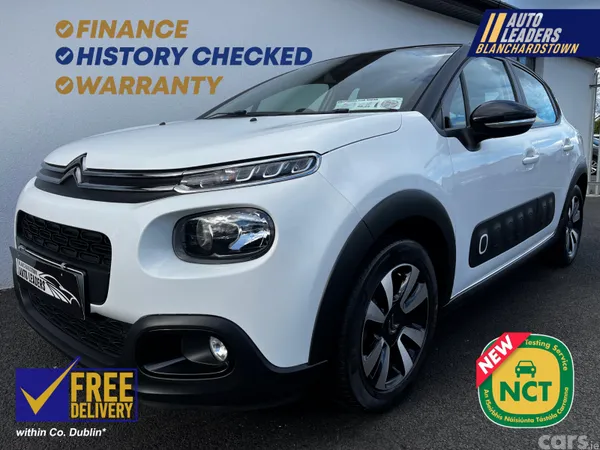 Citroen C3 Hatchback, Petrol, 2019, White
