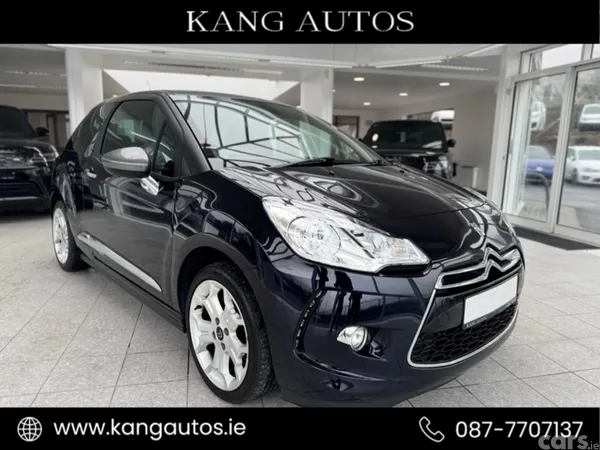 Citroen DS 3 Hatchback, Petrol, 2015, Blue