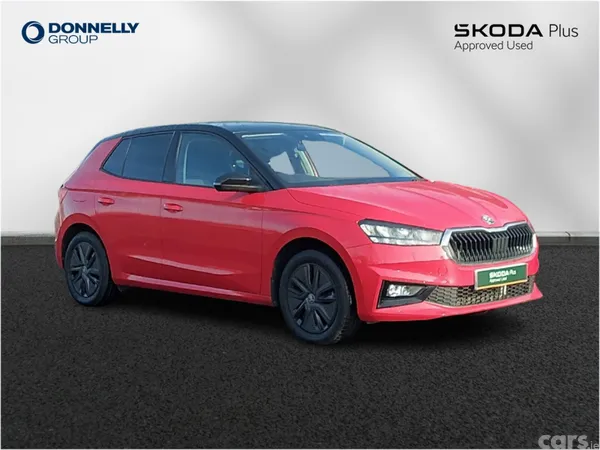 Skoda Fabia Hatchback, Petrol, 2025, Red