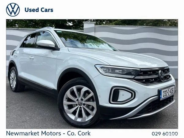 Volkswagen T-Roc SUV, Diesel, 2023, White