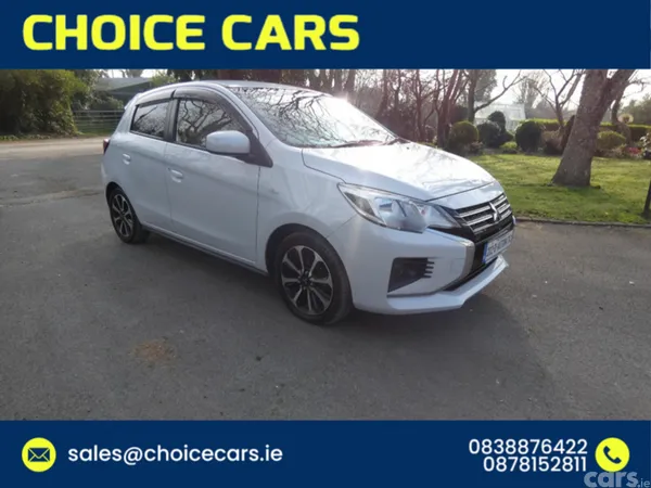Mitsubishi Mirage Hatchback, Petrol, 2020, White