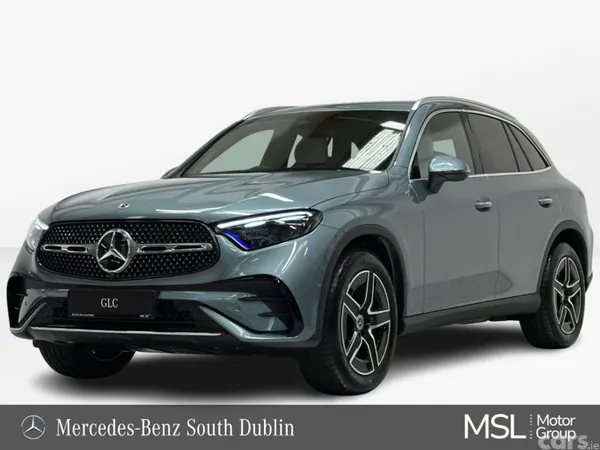Mercedes-Benz GLC SUV, Diesel Hybrid, 2026, Green