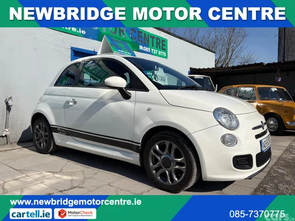 Fiat 500 Hatchback, Petrol, 2014, White