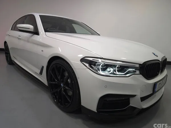 BMW 5-Series Saloon, Diesel, 2017, White