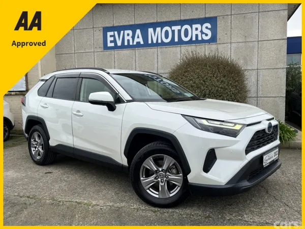 Toyota RAV4 SUV, Petrol Hybrid, 2022, White