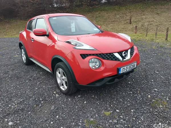 Nissan Juke SUV, Diesel, 2017, Red
