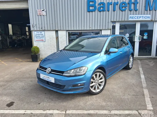 Volkswagen Golf Hatchback, Petrol, 2017, Blue