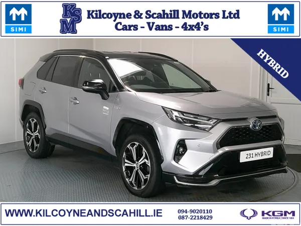 Toyota RAV4 SUV, Petrol Plug-in Hybrid, 2023, Silver