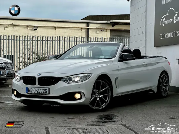 BMW 4-Series Convertible, Diesel, 2014, White