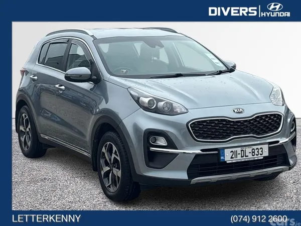 Kia Sportage MPV, Diesel Hybrid, 2021, Grey