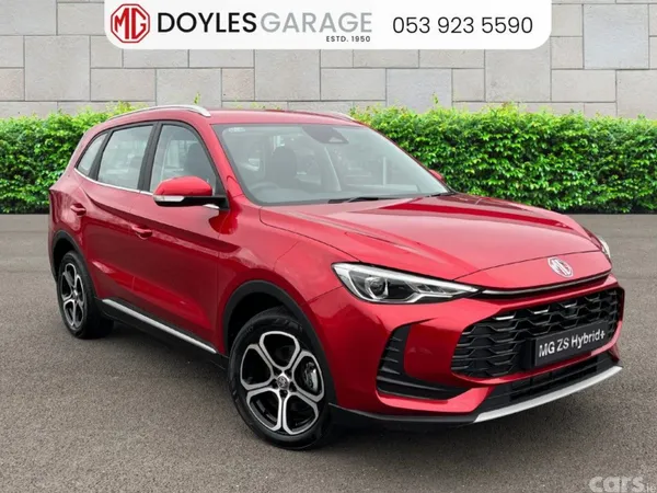 MG ZS SUV, Petrol Hybrid, 2027, Red