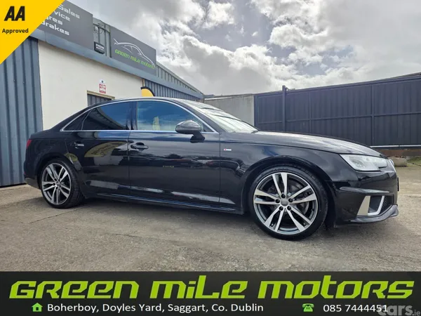 Audi A4 Saloon, Diesel, 2019, Black