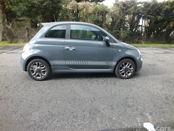 Fiat 500 Hatchback, Petrol, 2015, Grey