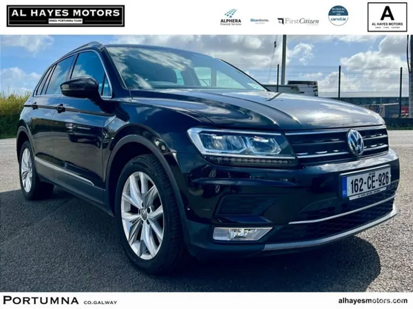 Volkswagen Tiguan SUV, Diesel, 2016, Black