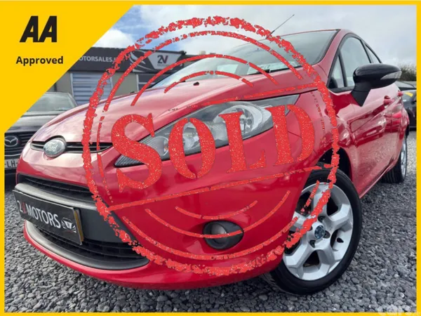 Ford Fiesta Hatchback, Petrol, 2010, Red