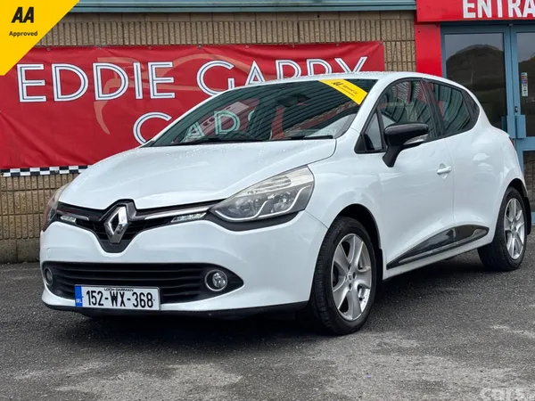 Renault Clio Hatchback, Petrol, 2015, White