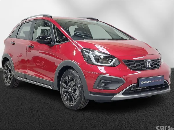 Honda Jazz Hatchback, Petrol Hybrid, 2023, Red