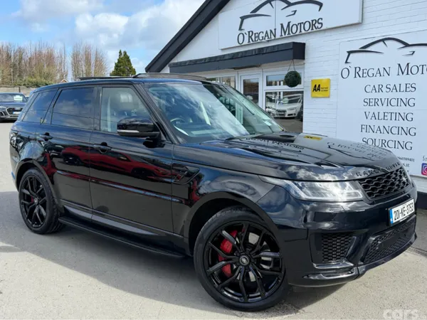 Land Rover Range Rover Sport Estate, Petrol Plug-in Hybrid, 2020, Black