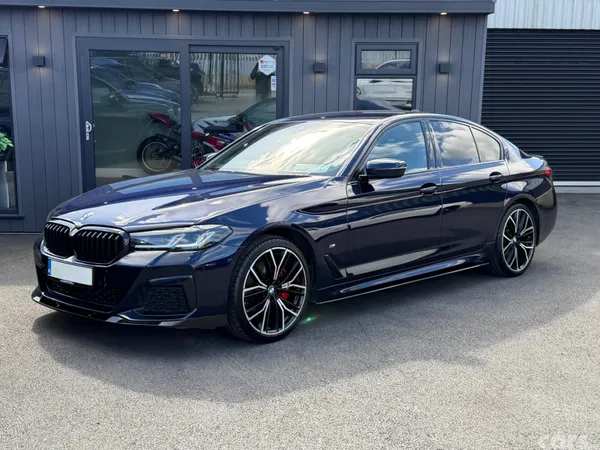 BMW 5-Series Saloon, Diesel, 2022, Blue