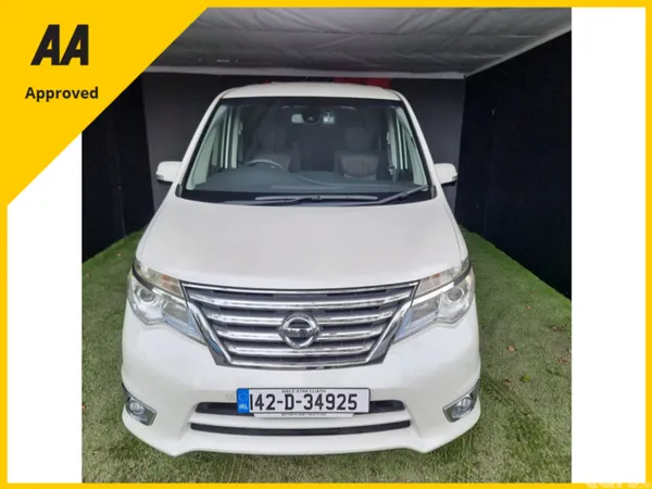 Nissan Serena MPV, Petrol Hybrid, 2014, White