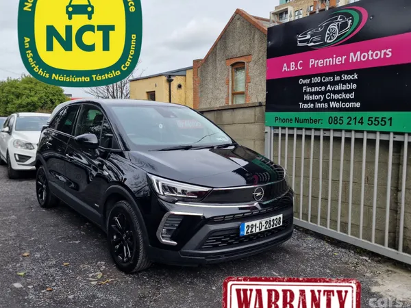 Opel Crossland SUV, Petrol, 2022, Black