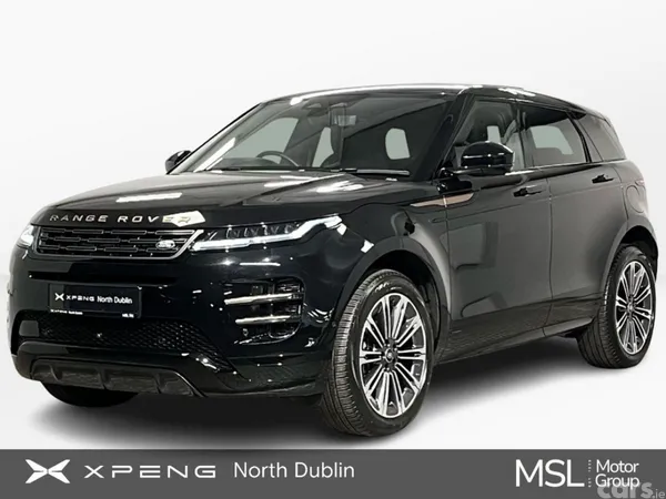 Land Rover Range Rover Evoque SUV, Petrol Hybrid, 2025, Black