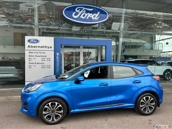 Ford Puma MPV, Petrol Hybrid, 2024, Blue