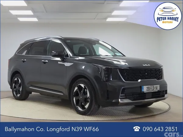 Kia Sorento SUV, Petrol Plug-in Hybrid, 2025, Grey
