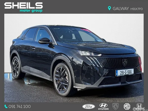 Peugeot 3008 MPV, Petrol Hybrid, 2025, Black