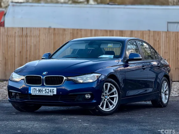 BMW 3-Series Saloon, Petrol Plug-in Hybrid, 2017, Blue