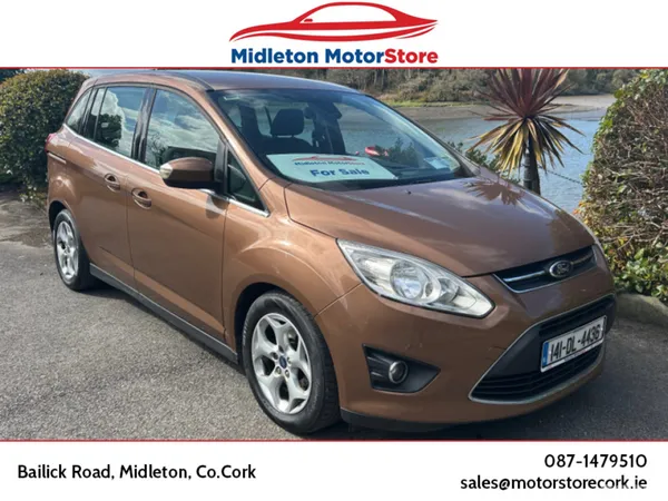 Ford Grand C-Max MPV, Diesel, 2014, Brown
