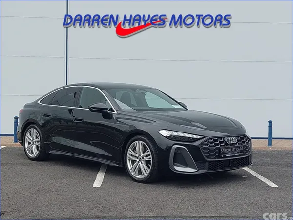 Audi A5 Saloon, Petrol Plug-in Hybrid, 2025, Black