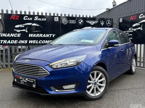 Ford Focus Hatchback, Petrol, 2018, Blue