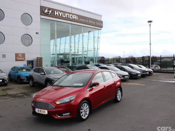 Ford Focus Hatchback, Diesel, 2018, Red
