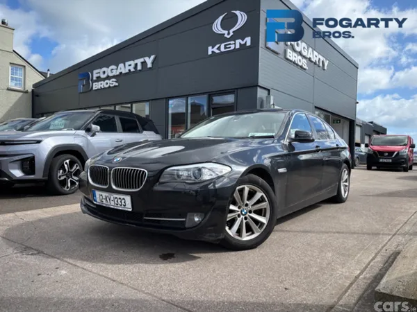 BMW 5-Series Saloon, Diesel, 2012, Black