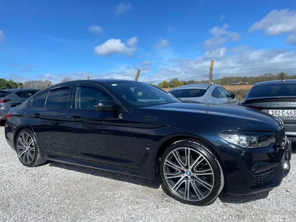BMW 5-Series Saloon, Petrol Plug-in Hybrid, 2019, Black
