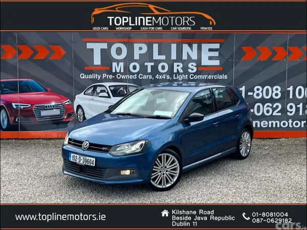 Volkswagen Polo Hatchback, Petrol, 2015, Blue