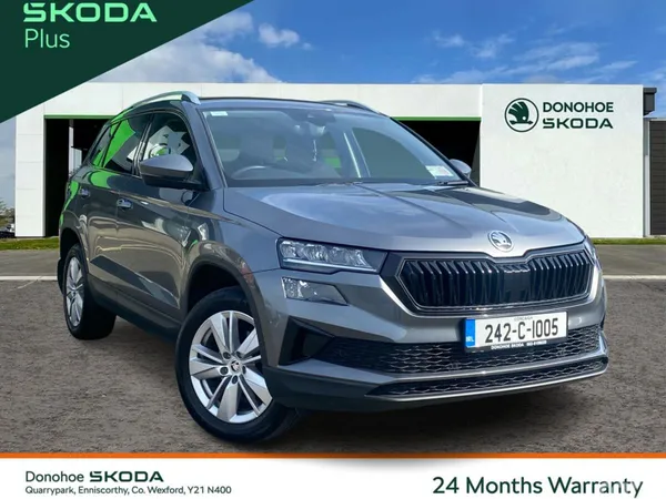 Skoda Karoq Estate, Petrol, 2024, Grey