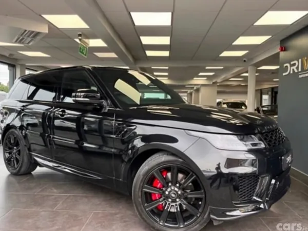 Land Rover Range Rover Sport SUV, Petrol Hybrid, 2021, Black