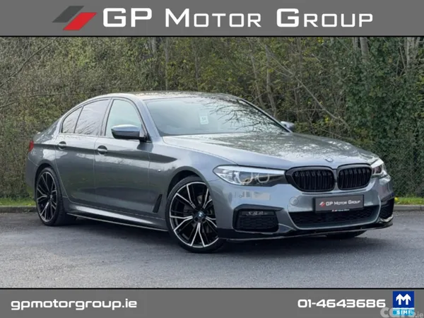 BMW 5-Series Saloon, Diesel, 2018, Blue