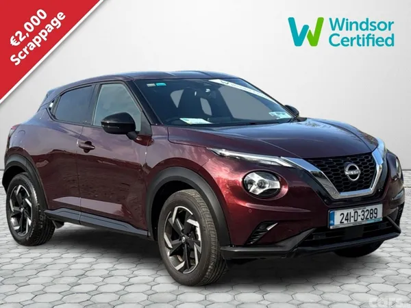 Nissan Juke SUV, Petrol, 2024, Red