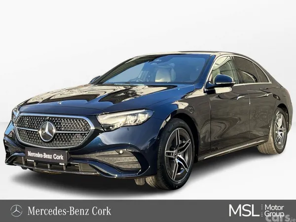 Mercedes-Benz E-Class Saloon, Diesel Plug-in Hybrid, 2026, Black