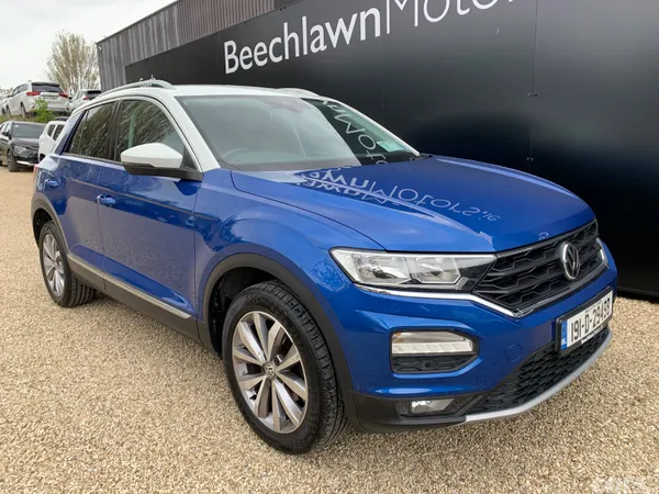 Volkswagen T-Roc SUV, Petrol, 2019, Blue