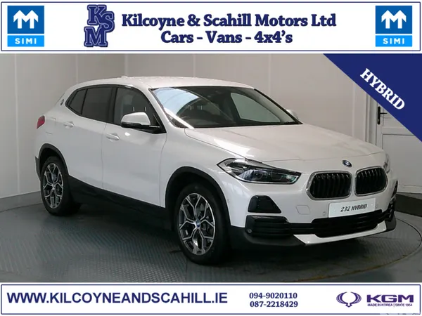 BMW X2 SUV, Petrol Hybrid, 2023, White