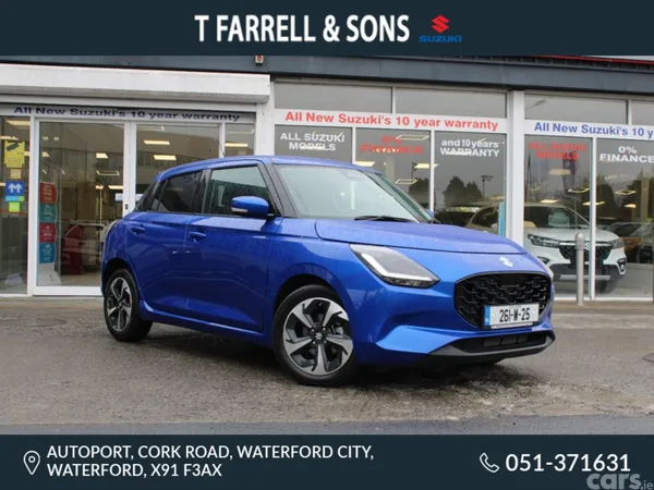 Suzuki Swift Hatchback, Petrol Hybrid, 2026, Blue