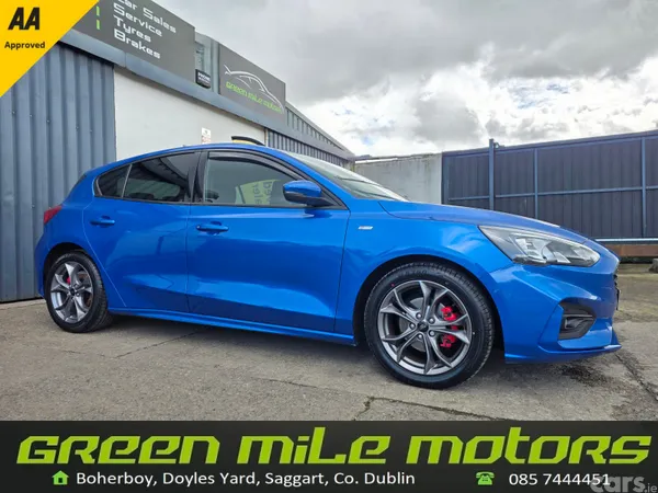 Ford Focus Hatchback, Petrol, 2022, Blue