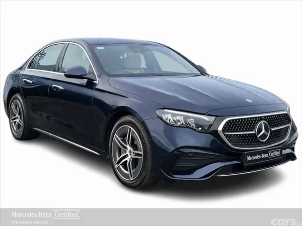 Mercedes-Benz E-Class Saloon, Diesel Plug-in Hybrid, 2025, Blue
